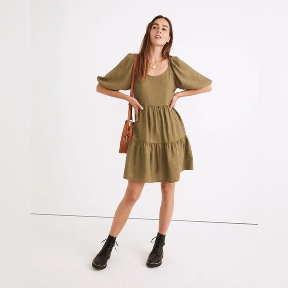 Madewell Dresses & Skirts - Madewell (Re)sponsible Puff-Sleeve Mini Dress